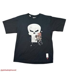 Vintage Y2K Ecko Unltd. X Marvel Comics Punisher VS Rino t-shirt mens XL
